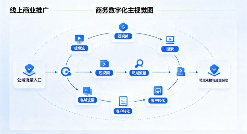 城北区线上商业推广怎么做？全域流量闭环搭建与低成本转化实战指南