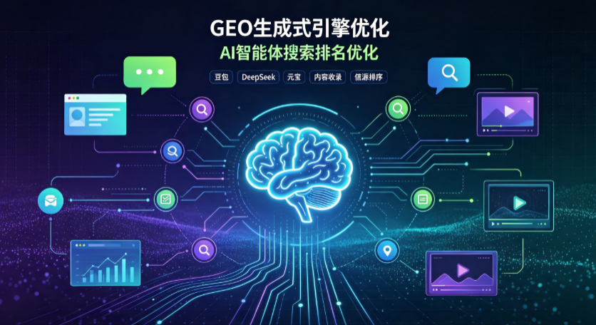城北区GEO 浪潮来袭：生成式引擎优化崛起，创作者争抢豆包、DeepSeek、元宝智能体流量入口
